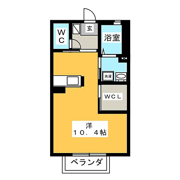 カーサ杉ノ木 ｜静岡県富士市伝法(賃貸アパート1R・2階・28.24㎡)の写真 その2