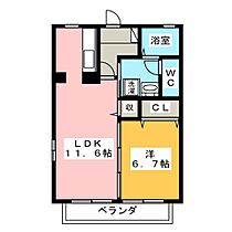 シャンドメール  ｜ 静岡県富士市原田（賃貸アパート1LDK・2階・41.58㎡） その2