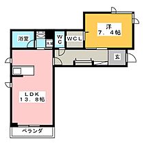 カナルヴィラ  ｜ 静岡県富士市中島（賃貸マンション1LDK・2階・54.16㎡） その2