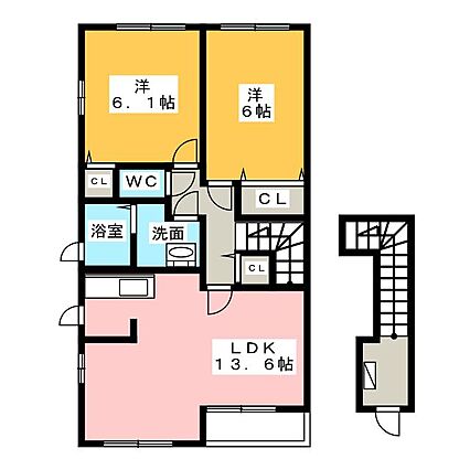 シャン・ド・フルール2_間取り_0