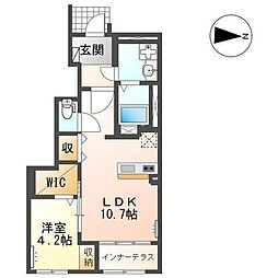 Glycine 1LDKの間取図画像