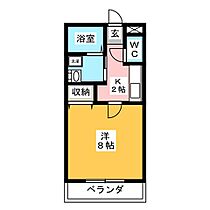 ミルフォード  ｜ 静岡県富士宮市星山（賃貸アパート1K・2階・27.34㎡） その2