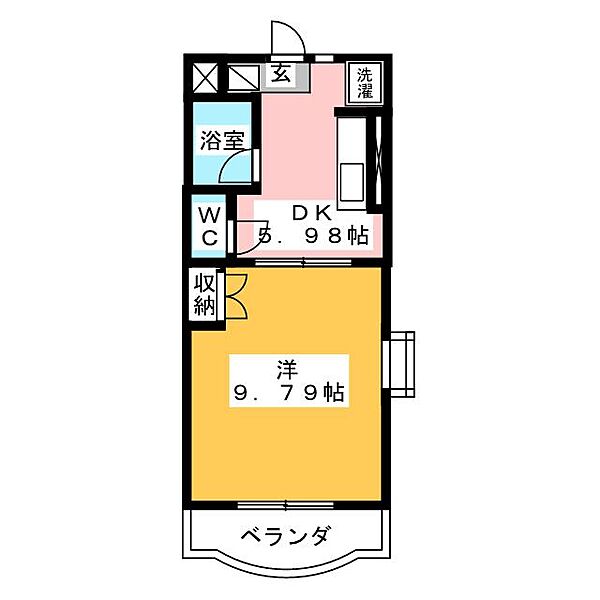 ハピネスI ｜静岡県富士宮市小泉(賃貸マンション1DK・2階・30.71㎡)の写真 その2