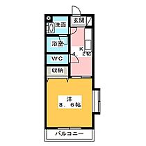 ミルレーブI 101 ｜ 静岡県富士宮市小泉1354-3（賃貸マンション1DK・1階・30.35㎡） その2