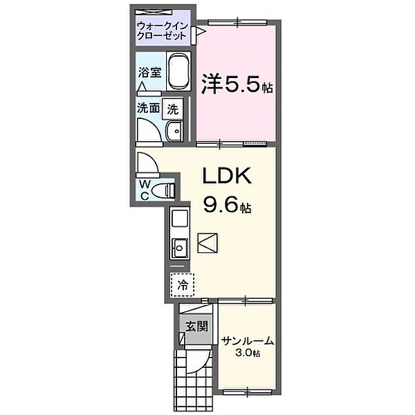 ルルシア 102｜静岡県富士宮市田中町(賃貸アパート1LDK・1階・40.11㎡)の写真 その2