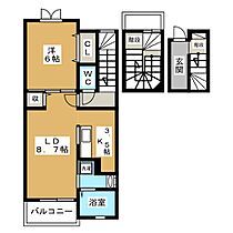 ルーチェII  ｜ 静岡県富士宮市三園平（賃貸アパート1LDK・3階・52.99㎡） その2