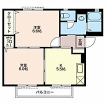 サンベール榎田Ｂ  ｜ 静岡県富士宮市大中里（賃貸アパート2K・1階・42.78㎡） その2