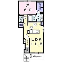 モカルーチェ  ｜ 静岡県富士宮市大岩（賃貸アパート1LDK・1階・45.33㎡） その2