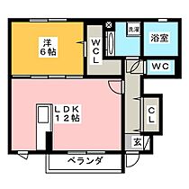 豊穂  ｜ 静岡県焼津市小土（賃貸アパート1LDK・1階・48.06㎡） その2