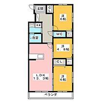 エストレーモ・ヴィヴレ  ｜ 静岡県焼津市黒石２丁目（賃貸マンション3LDK・3階・68.40㎡） その2