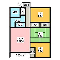 FineStage 3LDKの間取図画像
