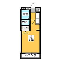 コーポ丁田  ｜ 静岡県袋井市方丈４丁目（賃貸アパート1R・2階・19.44㎡） その2