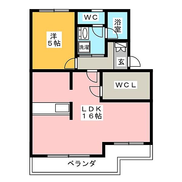 メゾンドカンパーニュ ｜静岡県磐田市国府台(賃貸マンション1LDK・1階・50.85㎡)の写真 その2