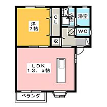 グリーンスクエアJ  ｜ 静岡県磐田市下大之郷（賃貸アパート1LDK・1階・49.00㎡） その2