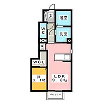 グラン  ｜ 静岡県磐田市安久路２丁目（賃貸アパート1LDK・1階・33.18㎡） その2