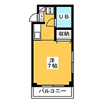 コーポラス21  ｜ 静岡県三島市西本町（賃貸マンション1R・2階・20.33㎡） その2