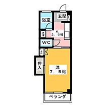 コーポラスアサカ  ｜ 静岡県三島市旭ヶ丘（賃貸マンション1K・2階・25.25㎡） その2