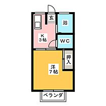 コーポラスムロフシ  ｜ 静岡県三島市幸原町２丁目（賃貸アパート1K・2階・22.68㎡） その2