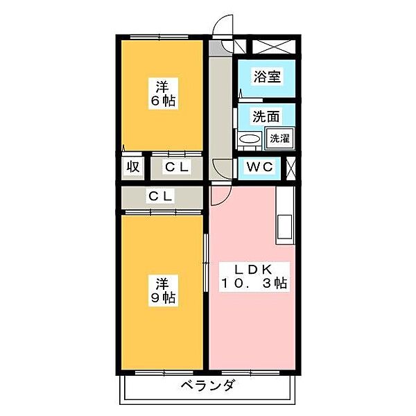 プリマベーラ 105｜静岡県駿東郡長泉町南一色(賃貸マンション2LDK・1階・59.32㎡)の写真 その2