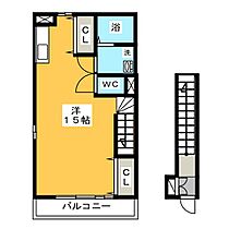 グリンブルスティ　ＹＨ  ｜ 静岡県田方郡函南町仁田（賃貸アパート1R・2階・42.51㎡） その2