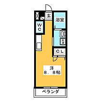 メゾン・クレール  ｜ 静岡県三島市文教町２丁目（賃貸マンション1R・3階・24.75㎡） その2