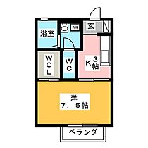 ＲＩＶＩＥＲＡ　II  ｜ 静岡県三島市徳倉１丁目（賃貸アパート1K・2階・27.00㎡） その2