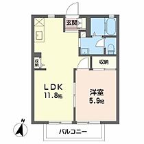 フォーデイズＢ  ｜ 静岡県伊豆の国市四日町（賃貸アパート1LDK・2階・38.83㎡） その2