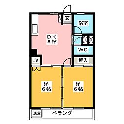 🉐敷金礼金0円！🉐小川第2ビル