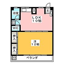 戸崎第1ビル  ｜ 岐阜県岐阜市市橋６丁目（賃貸マンション1LDK・2階・46.20㎡） その2