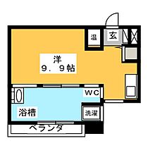 翔ひがしかわて  ｜ 岐阜県岐阜市東川手４丁目（賃貸マンション1R・8階・34.64㎡） その2