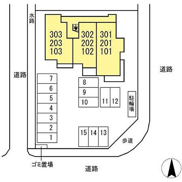 スリール 102｜岐阜県岐阜市市橋６丁目(賃貸アパート2LDK・1階・62.21㎡)の写真 その13