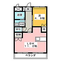 Ｗｉｓｔｅｒｉａ六条I  ｜ 岐阜県岐阜市六条江東２丁目（賃貸マンション1LDK・1階・41.00㎡） その2