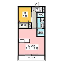 カメーリエ大溝  ｜ 岐阜県岐阜市六条大溝３丁目（賃貸マンション1LDK・1階・38.31㎡） その2