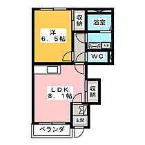 サンコート　ブロッコリー  ｜ 岐阜県羽島郡岐南町伏屋７丁目（賃貸アパート1DK・1階・39.66㎡） その2