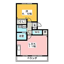 セレッソＫＴ Ｂ  ｜ 岐阜県岐阜市薮田南３丁目（賃貸アパート1LDK・3階・42.14㎡） その2