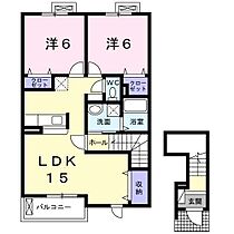 サンハイツ　フィオーレ　Ａ棟  ｜ 岐阜県羽島郡笠松町長池（賃貸アパート2LDK・2階・62.28㎡） その2