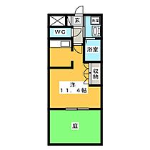 ＢＬＵＥ　ＢＯＳＳ  ｜ 岐阜県岐阜市中鶉３丁目（賃貸マンション1R・1階・29.75㎡） その2