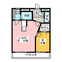 グランフォーレ  ｜ 岐阜県岐阜市西明見町（賃貸マンション1LDK・2階・34.00㎡） その2