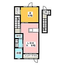 プランドール・Ｓ  ｜ 岐阜県岐阜市六条大溝２丁目（賃貸アパート1LDK・2階・43.20㎡） その2