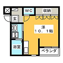 サブリナ21  ｜ 岐阜県岐阜市六条大溝１丁目（賃貸マンション1R・1階・29.75㎡） その2