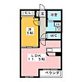メゾン・パラディ1階5.3万円