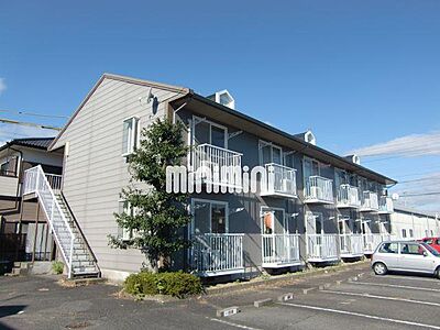 外観：2階建てコーポ