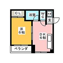 ＳＯＣＩＡ長良  ｜ 岐阜県岐阜市長良大路１丁目（賃貸マンション1DK・2階・26.49㎡） その2