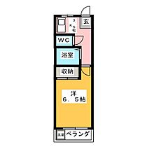 ハイツ神明　Ａ  ｜ 岐阜県岐阜市今川（賃貸アパート1K・1階・22.00㎡） その2