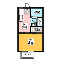 ドリーム21  ｜ 岐阜県岐阜市下鵜飼（賃貸マンション1K・2階・23.18㎡） その2