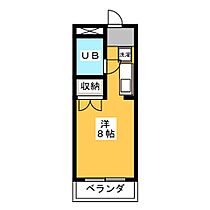 ＴＯ・ＢＥＧＩＮ　2  ｜ 岐阜県岐阜市黒野（賃貸マンション1R・2階・19.80㎡） その2