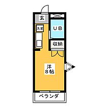 ＴＯ・ＢＥＧＩＮ　1  ｜ 岐阜県岐阜市黒野（賃貸マンション1R・2階・19.80㎡） その2