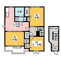 メゾン貴　Ｂ棟  ｜ 岐阜県岐阜市粟野東３丁目（賃貸アパート3LDK・2階・65.58㎡） その2