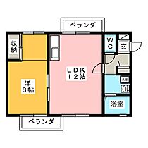 メゾン・ド・マージュ　Ｄ棟  ｜ 岐阜県岐阜市黒野（賃貸アパート1LDK・2階・45.54㎡） その2