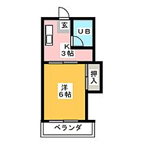 シェイネハヤシ  ｜ 岐阜県岐阜市三田洞東４丁目（賃貸マンション1K・2階・20.40㎡） その2